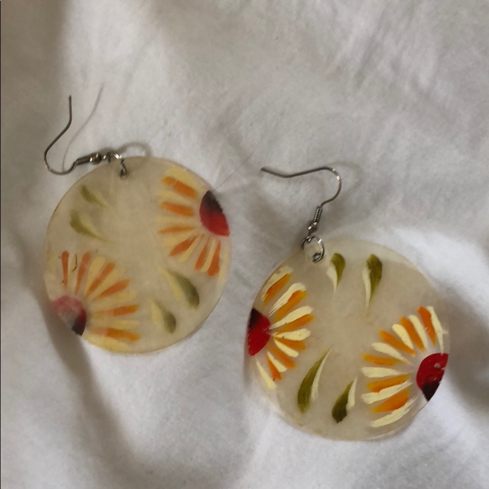 Handpainted earrings